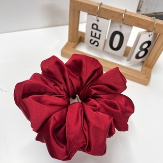 Dây buộc tóc, scrunchies lụa siêu phồng 16cm mềm dễ thương cho bạn gái Y332