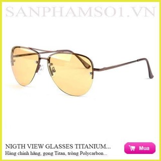 Mắt Kính Phân Cực Night View Glasses - Bảo Vệ Mắt 24h - Lái Xe An Toàn Ngày Và Đêm