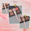 Set 3 cọ trang điểm cơ bản cho người mới bắt đầu, nhỏ gọn tiện lợi, lông mềm mịn, phụ kiện trang điểm Sayaa