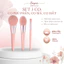 Set 3 cọ trang điểm cơ bản cho người mới bắt đầu, nhỏ gọn tiện lợi, lông mềm mịn, phụ kiện trang điểm Sayaa