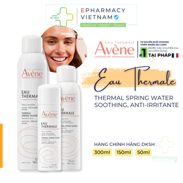 Xịt Khoáng AVENE Thermal Spring Water Làm Dịu, Dưỡng Ẩm Tức Thì