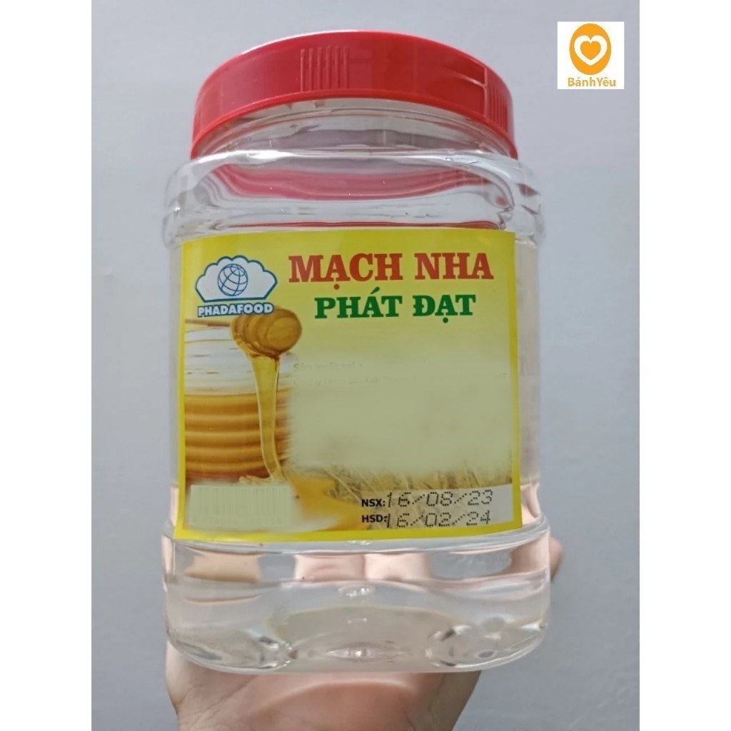 Mạch Nha trắng/ Mạch nha vàng 1kg thơm ngon dùng làm bánh - PLTC
