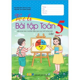 Sách - Vở Ô Li Bài Tập Toán Lớp 5 - Biên soạn theo chương trình GDPT mới - ndbooks