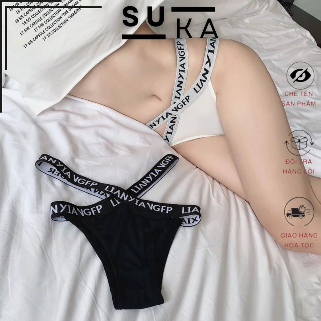 Quần Lót Nữ Cotton Sexy Lọt Khe Siêu Cuốn Hút Cạp X 3272