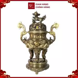 Đỉnh Đồng Phúc Lộc Thọ Khang Ninh - Đồ Đồng Cao Cấp - Cửu Diệu Thiên - ZC005