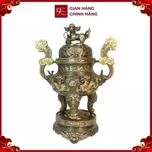 Đỉnh Đồng Phúc Lộc Thọ Khang Ninh - Đồ Đồng Cao Cấp - Cửu Diệu Thiên - ZC006