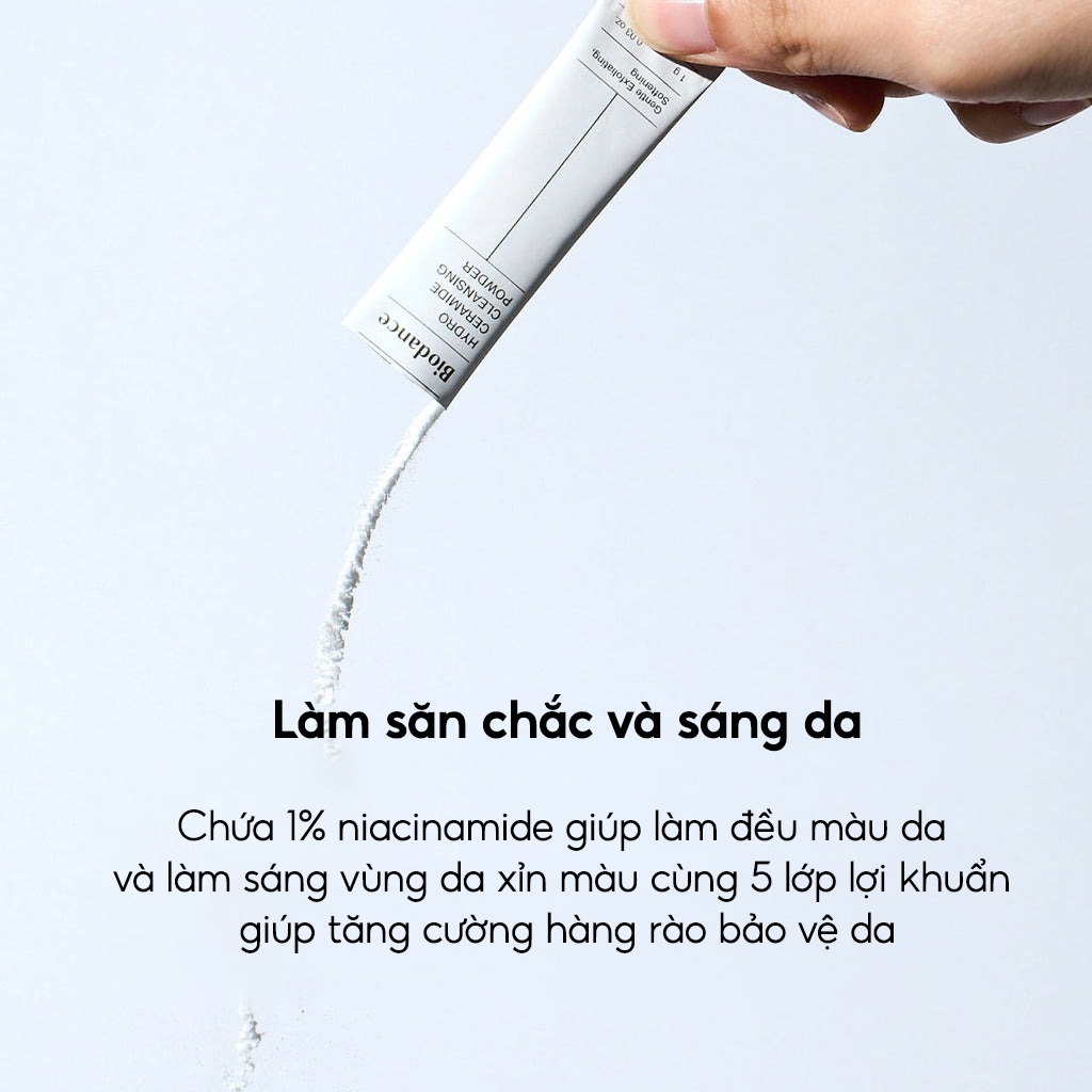 Ảnh BIODANCE Bột Rửa Mặt Tẩy Tế Bào Chết Sáng Da Dịu Nhẹ Hydro Ceramide Cleansing Power 30g 3