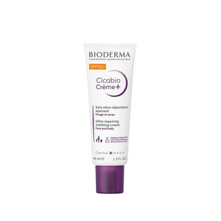 Kem phục hồi da tổn thương và hạn chế tăng sắc tố sau vết thương Bioderma Cicabio Creme Spf 50+ 40ml