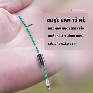 [Mua 5 Tặng 1] Dây Trục Câu Đài Hắc Đế Long Buộc Sẵn Tàng Hình DT10