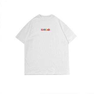 Áo phông unisex cao cấp thêu hình SLAMDUNK chất liệu vải cotton thoáng mát mềm mịn lý tưởng cho mùa hè tb200t