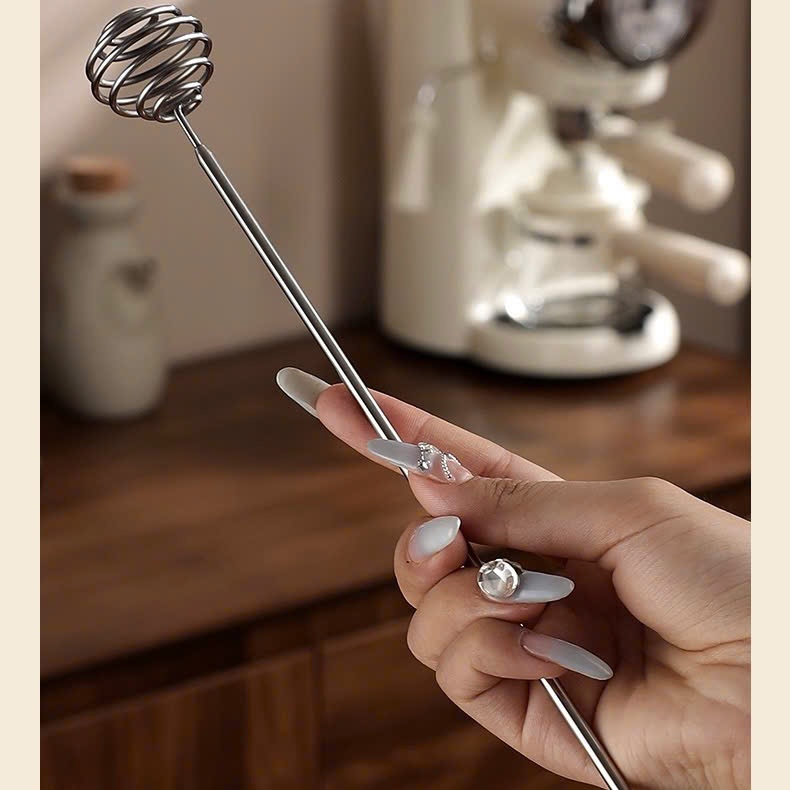 Khuấy Mật Ong CHOCKMEN Inox Cao Cấp Cực Xịn Muỗng Cafe Thìa Uống Trà Thìa Ăn Bánh Kem Tiện Dụng