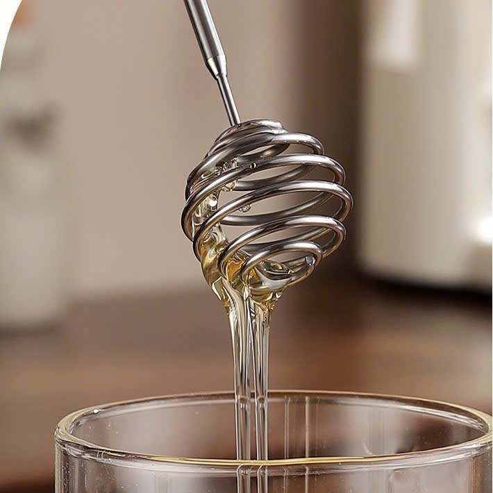 Khuấy Mật Ong CHOCKMEN Inox Cao Cấp Cực Xịn Muỗng Cafe Thìa Uống Trà Thìa Ăn Bánh Kem Tiện Dụng