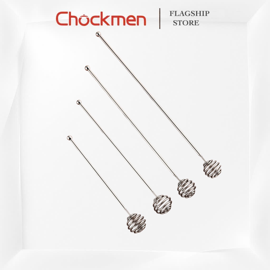Khuấy Mật Ong CHOCKMEN Inox Cao Cấp Cực Xịn Muỗng Cafe Thìa Uống Trà Thìa Ăn Bánh Kem Tiện Dụng