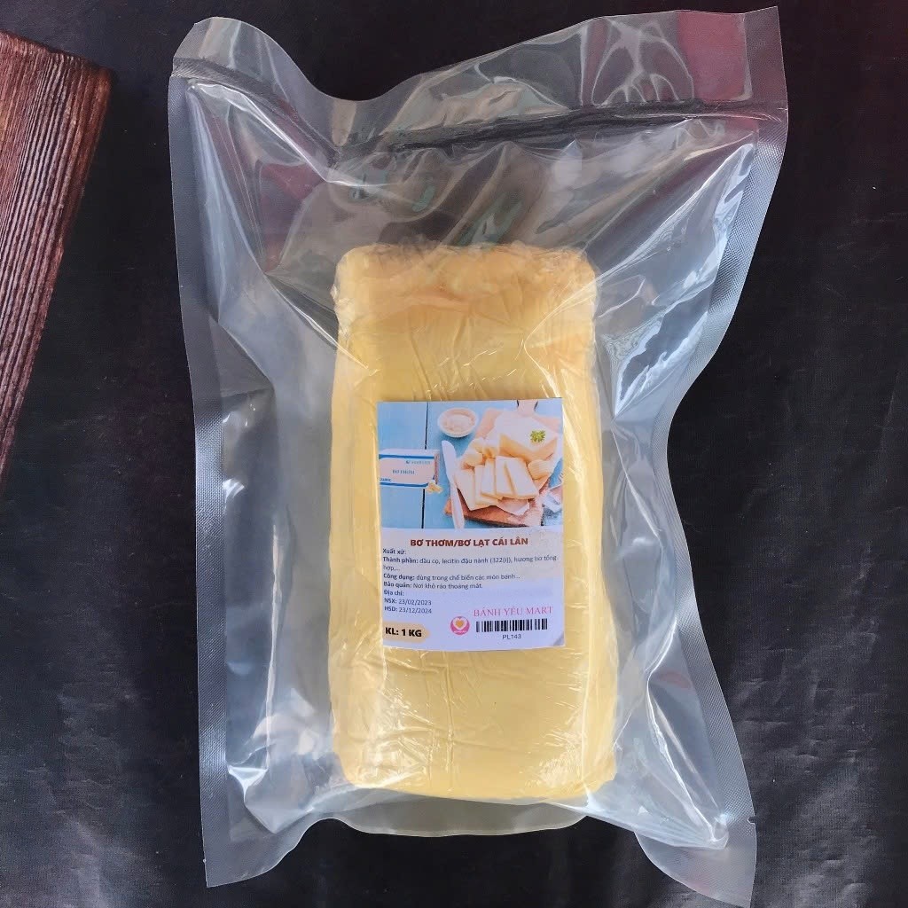 Bơ Thơm/ Bơ Lạt/ Margarine Cái Lân (200g /500g /1kg) bơ làm bánh thơm ngon (PLTC)