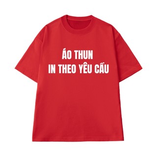 Áo Thun Unisex In Theo Yêu Cầu NGỐ TEE Chất Vải Cotton 100 Cao Cấp Form Rộng Thoáng Mát