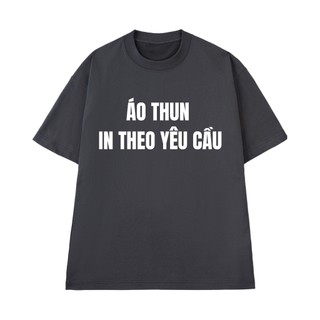 Áo Thun Unisex In Theo Yêu Cầu NGỐ TEE Chất Vải Cotton 100 Cao Cấp Form Rộng Thoáng Mát