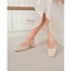 La muse - Giày slingback mũi vuông cho nữ Kohi