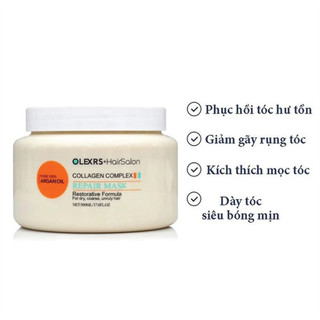 Kem Hấp Ủ Tóc Phục Hồi Olexrs Argan Oil Collagen Complex MP0171
