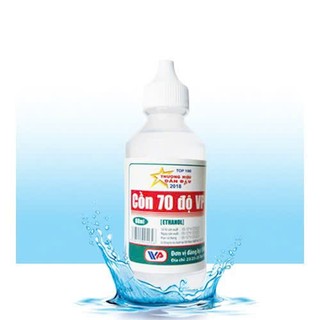 [CHÍNH HÃNG] Cồn 70 độ VP 60ml xanh và trắng