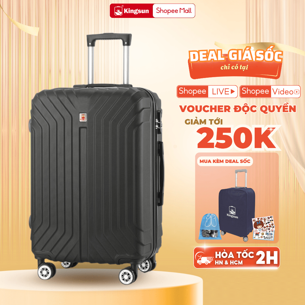 Ảnh Vali kéo du lịch KS-216/P309 Kingsun size 28 cao cấp bảo hành 5 năm 1