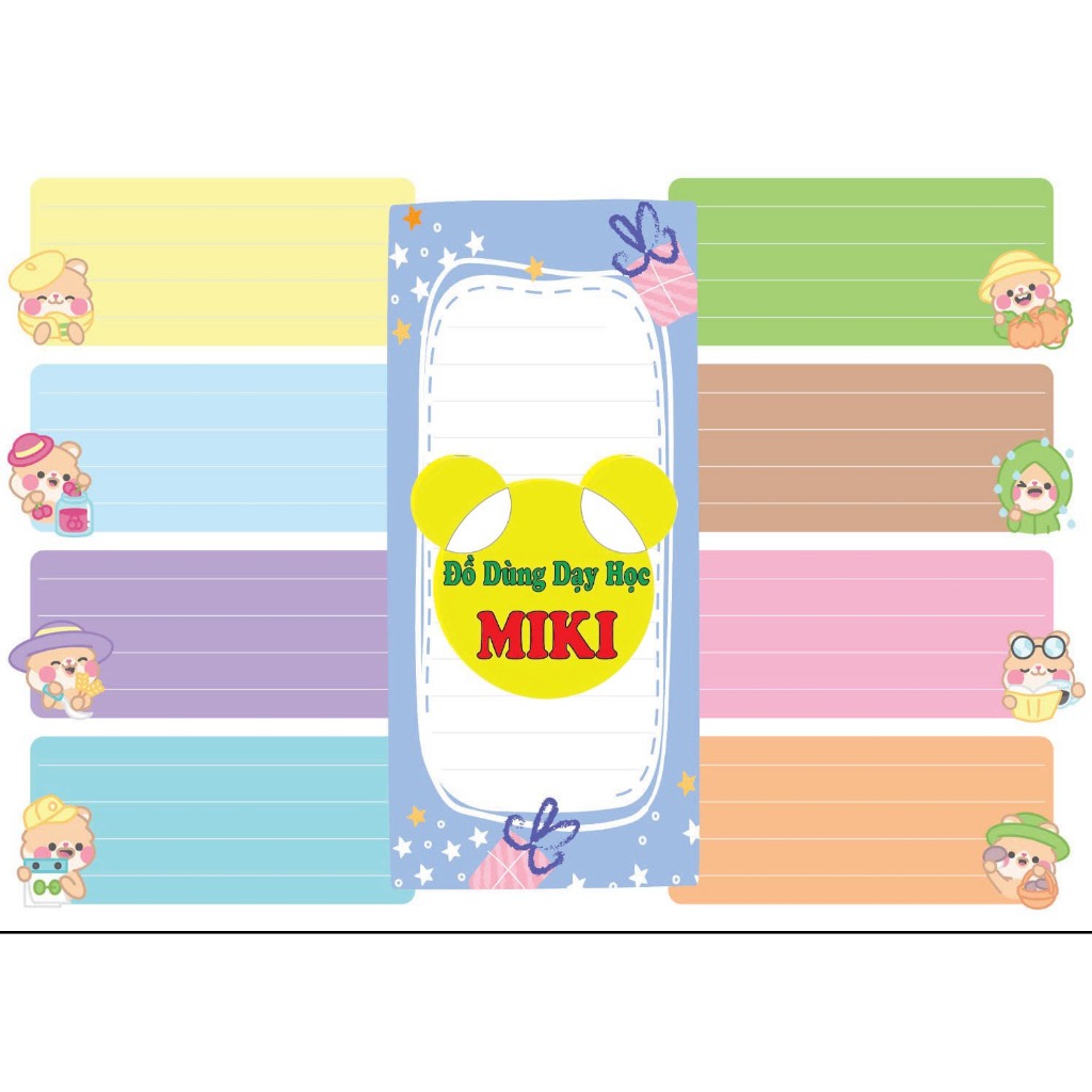 SƠ ĐỒ TƯ DUY KHỔ A2 đồ dùng dạy học MIKI