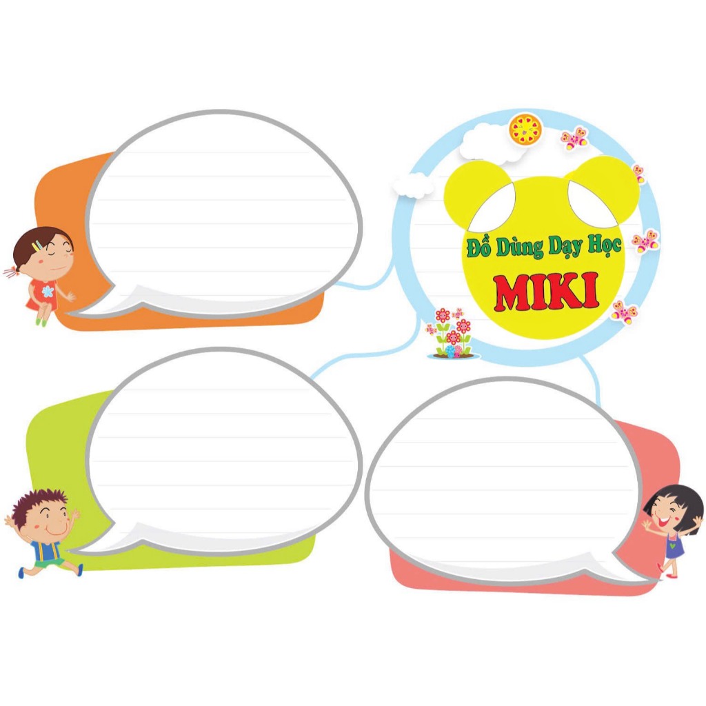 SƠ ĐỒ TƯ DUY KHỔ A2 đồ dùng dạy học MIKI