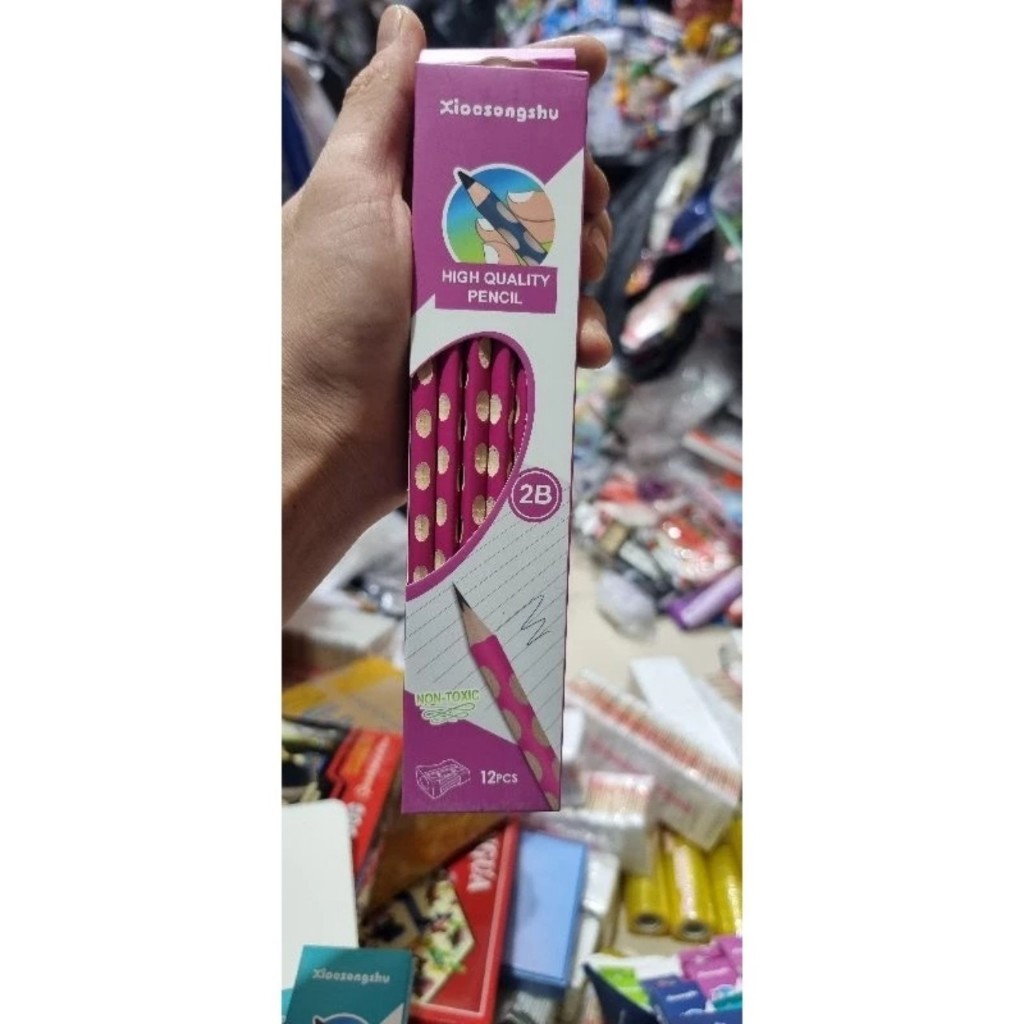 Bút Chì Định Vị -Có Tay Cầm Định Vị.Phù Hợp Với Các Bé Mới Tập Viết Chữ.