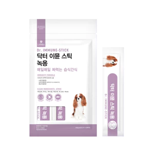 Sốt Thưởng Cho Chó Lộc Nhung&Cá Hồi hồi phục sức khoẻ tăng cường miễn dịch Dr Immune Stick 50g