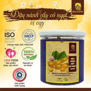 Đậu Nành Sấy Cỏ Ngọt Vị Cay Hải Long (160G)