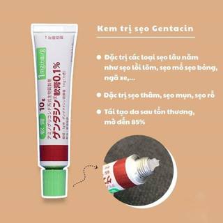[CHÍNH HÃNG] Kem Hỗ Trợ Làm Mờ Sẹo Gentacin Nhật Bản 10G - SHOP DẦU DOKRAK
