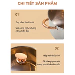 Bộ Nồi Chảo Engelberg 6 Món Inox Cao Cấp, Bộ Nồi Đức 5 Đáy Chính Hãng, Siêu Dày Siêu Bền Cho Gia Đình Nội Trợ VMLSH — ảnh 4