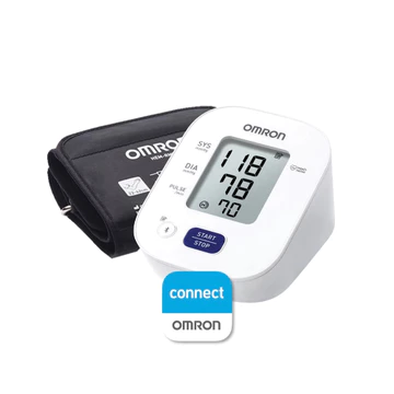 Máy đo huyết áp Omron HEM-7142T2 phát hiện nhịp tim không đều, bộ nhớ 14 kết quả đo có kết nối Bluetooth, Model mới 2022