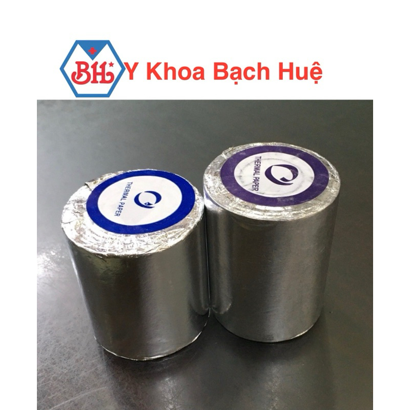 Combo 10 cuộn Giấy in nhiệt ,giấy in ngang  50mm và 57mm dài 30m.