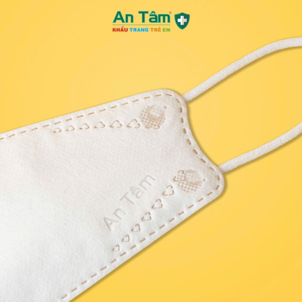 4DMASK KID-  SET 200 Cái Khẩu Trang Y Tế 4D TRẺ EM chính hãng An Tâm 4 lớp dày dặn bảo vệ tối ưu
