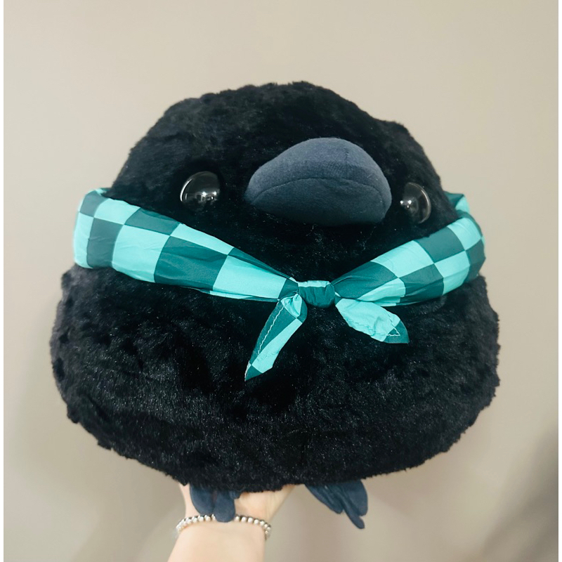 [có sẵn]Fuku Big Round Delivery Crow Plush Demon Slayer | Shopee Việt Nam