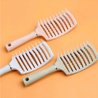 Lược Chải Tóc Gỡ Rối Bán Nguyệt Massage Cho Tóc Và Da Đầu
