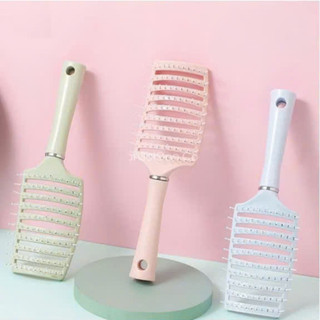 Lược Chải Tóc Gỡ Rối Bán Nguyệt Massage Cho Tóc Và Da Đầu