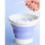 Xô đựng nước - xô rửa cọ vẽ có thể gấp gọn bằng nhựa cứng cáp
