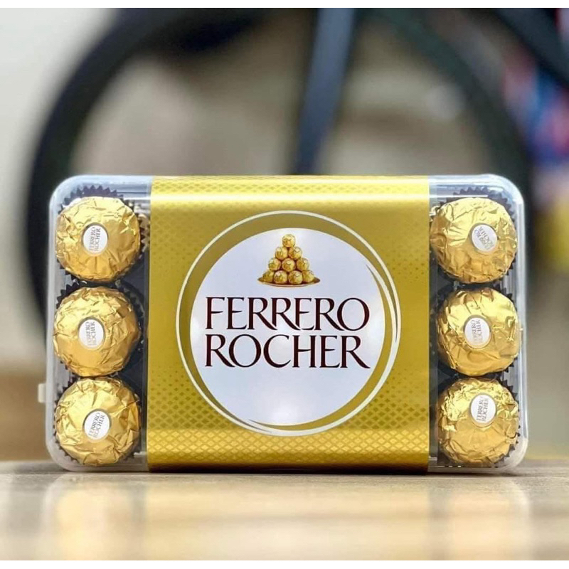 Socola FERRERO ROCHER hộp 30 viên 375g Date 20/7/2025 Nhập khẩu Ý, để ...