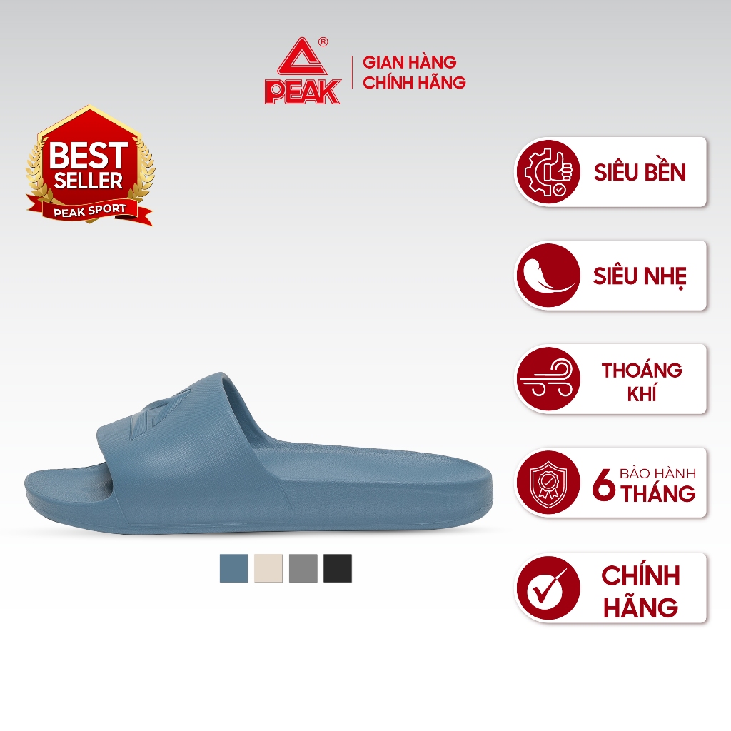 Ảnh Dép quai ngang đúc nguyên khối PEAK Slippers RLW2301 RLW2401 1