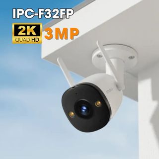 F32FP 3MP | Camera IMOU ngoài trời | F52FP 5MP (BULLET 2E) chuẩn chống nước IP67 - Màu ban đêm