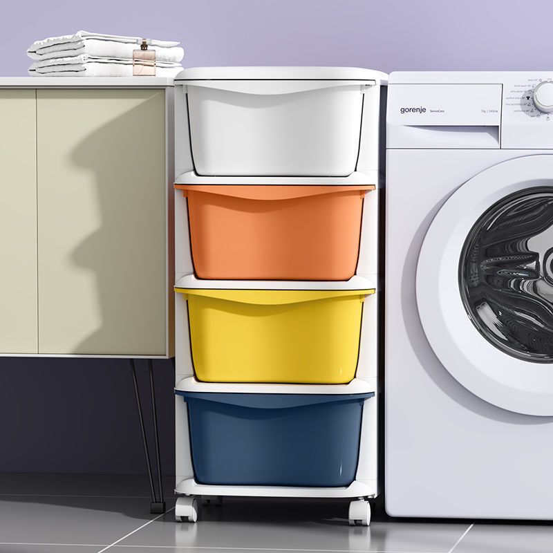 Tủ Nhựa Đa Sắc 5 Tầng Có Bánh Xe Eccox Tủ Đựng Đồ 5 Màu Cao 90cm Tiện Lợi Cho Gia Đình