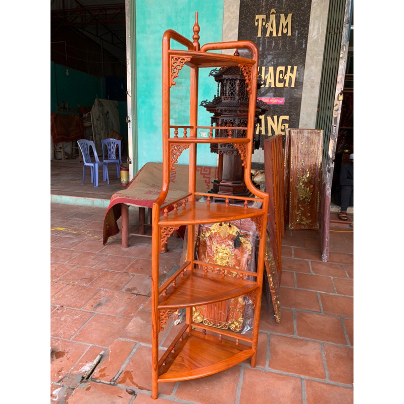 Đôn góc gỗ lim , hương đá Nam Phi cao 1m, 1m30, 1m80x60 sâu 40
