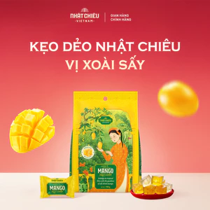 Kẹo Dẻo Nhật Chiêu Vị Xoài Sấy - Hương vị chua ngọt tự nhiên, dẻo mềm, 150g/gói, Eikodo Việt Nam