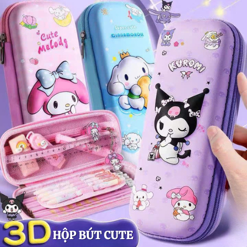 Túi Đựng Bút Hoạt Hình Siêu Hot Hộp Đựng Đồ Dùng Học Tập Dễ Thương Phù Hợp Cho Bé.