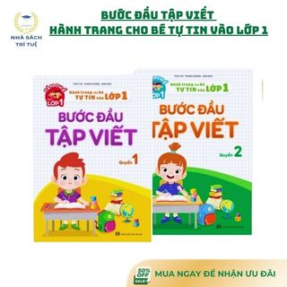 [Chuẩn NXB] Sách - Bước đầu tập viết - Hành trang cho bé tự tin vào lớp 1