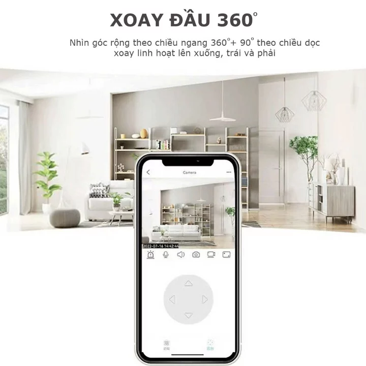 Wi-Fi Security Camera – with Mic – 2