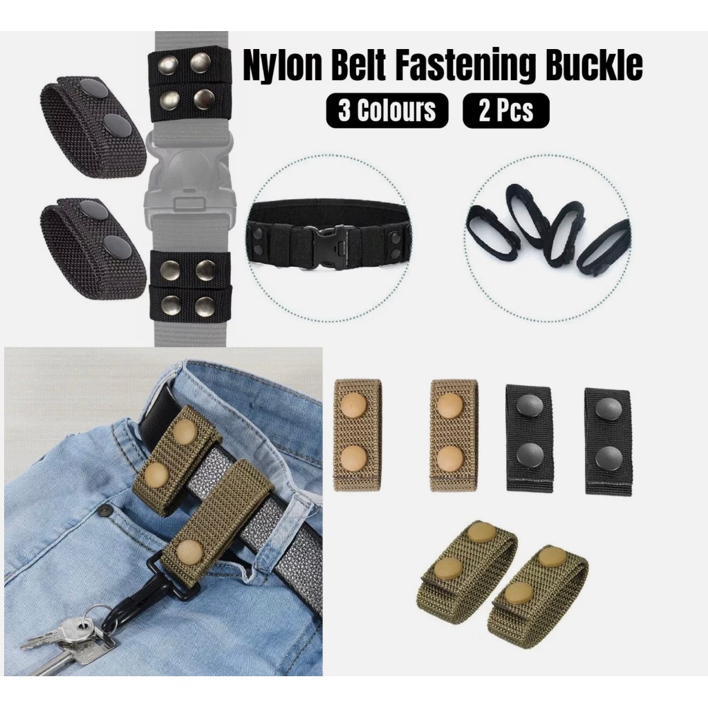 Dây đai cố định thắt lưng bằng nylon_Buckle Clip Holder Hiking Gear