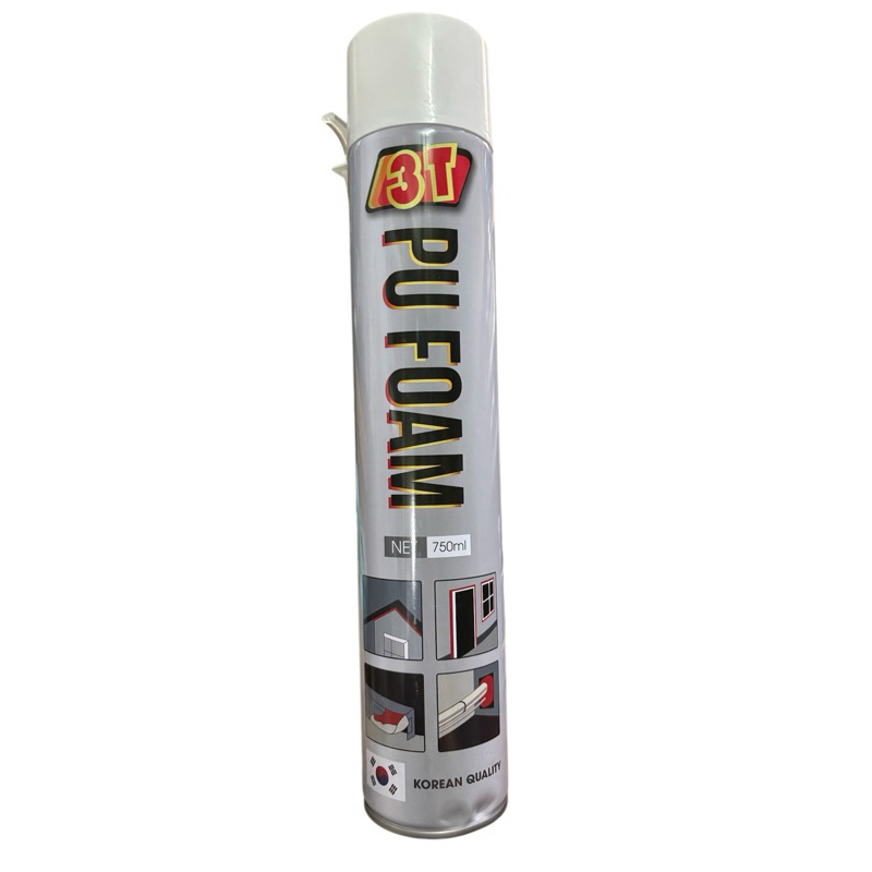 Keo bọt nở bịt kín khe hở vết nứt PU Foam