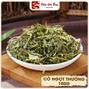 Cỏ ngọt 100g, trà cỏ ngọt, sấy khô, giúp ổn định đường huyết, tốt cho người tiểu đường, giảm cân